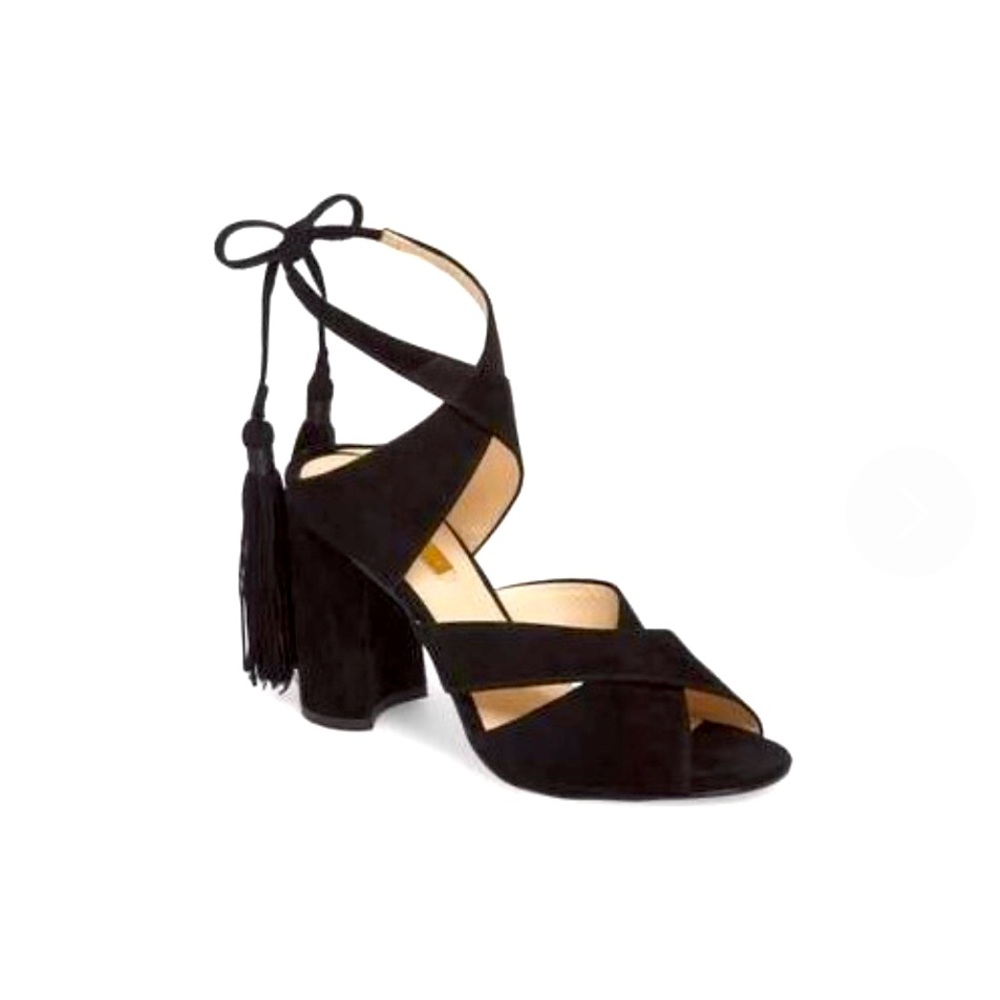 Louise et Cie black suede shoes.